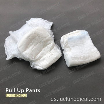 Pantalones de pañales pull-up uso único